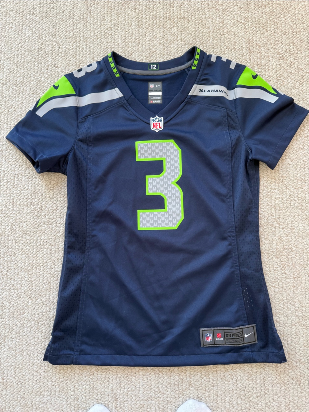 Authentic NFL Seattle Seahawks Jersey - 2 available